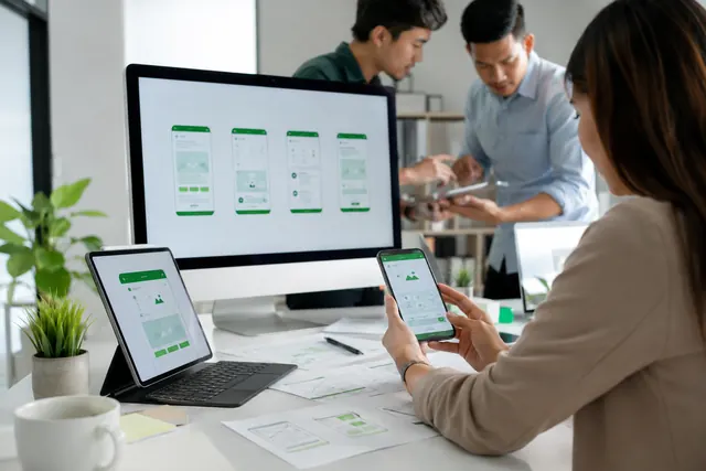 App Development professional service visual