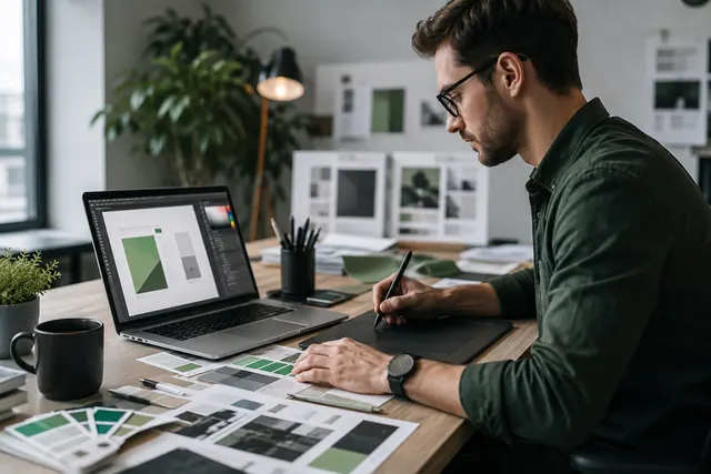 Graphic Design professional service visual